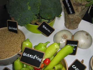 Brocoli quinoa alfalfa quercétine