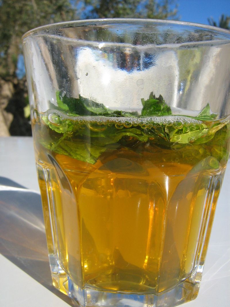 Thé vert menthe