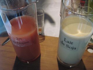 Jus goyave lait soja