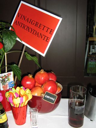 Vinaigrette antioxydante grenade
