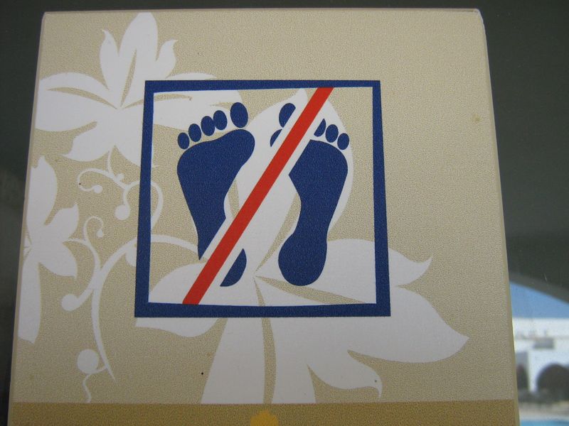 Pieds nus