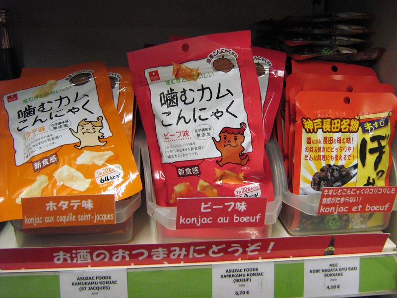 Konjac aromatisé