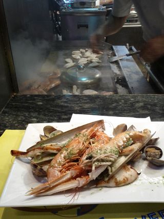 bar à tapas et plancha à Barcelone 