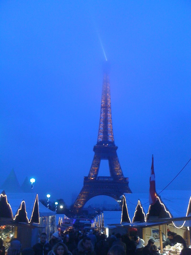 Marché noël 2010 tour eiffel