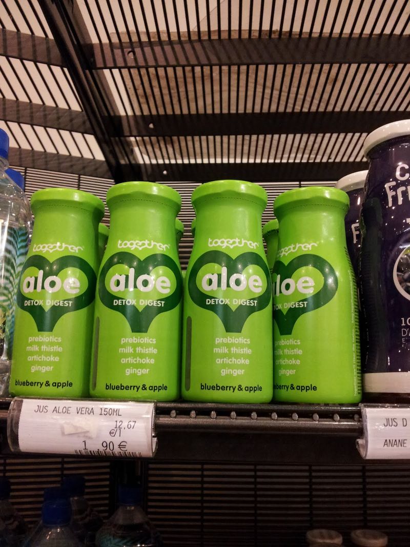 Jus aloe vera