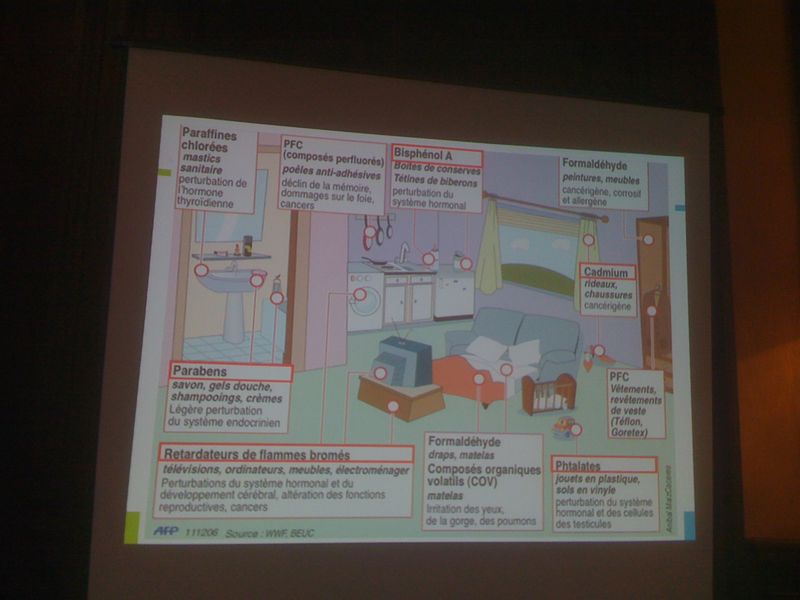 Polluants dans la maison