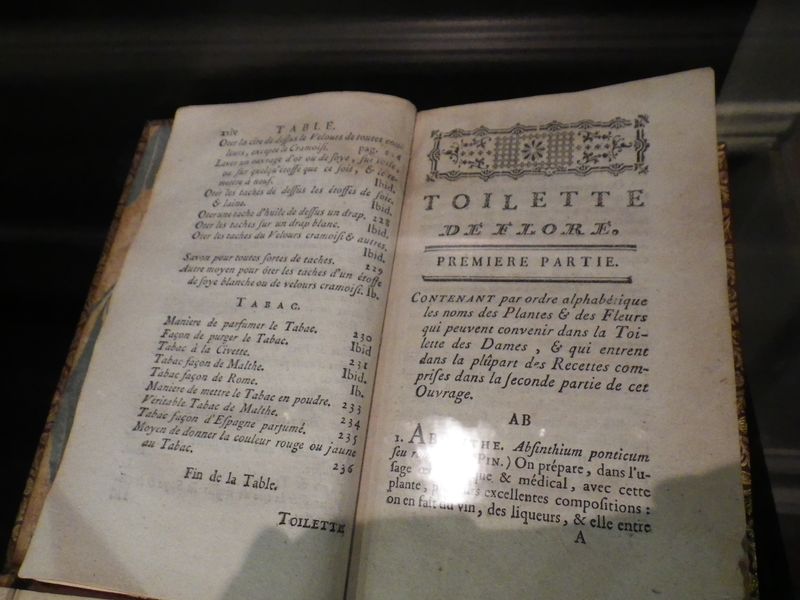 Tabac et toilette des dames