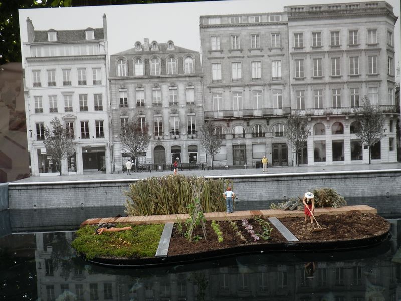 Maquette Hortillonnages Amiens
