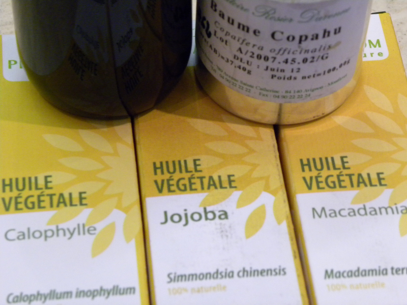 Calophylle jojoba copahu macadamia